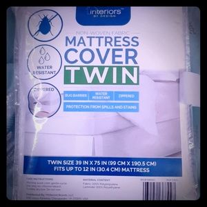 Twin Size Mattress Cover